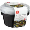 B&M Stackable Meal Prep Bowls 6pk -Quality Home Store 388510 meal prep bowls 6pk