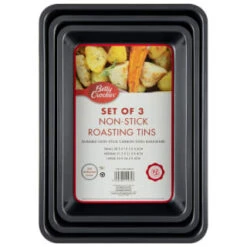 Betty Crocker Non-Stick Roasting Tins 3pc