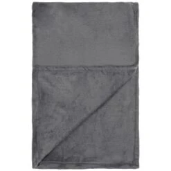 Simply Everyday Super Soft Throw - Grey -Quality Home Store 388704 simply super soft throw grey