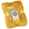 Simply Everyday Super Soft Throw - Ochre