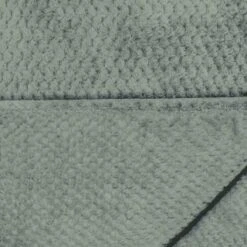 B&M Waffle Throw - Sage -Quality Home Store 388813 waffle throw sage 2