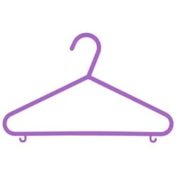 B&M Children's Hangers 10pk - Pastel -Quality Home Store 389289 home organisation co 10pk childrens hangers girl 3
