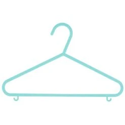 B&M Children's Hangers 10pk - Pastel -Quality Home Store 389289 home organisation co 10pk childrens hangers girl 4