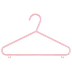 B&M Children's Hangers 10pk - Pastel -Quality Home Store 389289 home organisation co 10pk childrens hangers girl 5