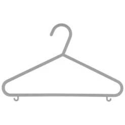 B&M Children's Hangers 10pk - Pastel -Quality Home Store 389289 home organisation co 10pk childrens hangers girl 6