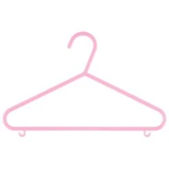 B&M Children's Hangers 10pk - Pastel -Quality Home Store 389289 home organisation co 10pk childrens hangers girl 7