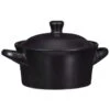B&M Casserole Dish With Lid - Matte Black -Quality Home Store 390145 urban paradise mini casserole dish black