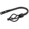 B&M Small Black Twist Curtain Hold Backs 2pk