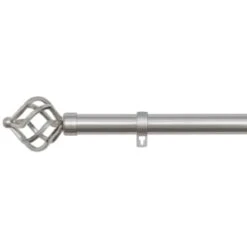 B&M Steel Mace Cage Curtain Pole 120 - 220cm -Quality Home Store 390208 390209 steel mace cage curtain pole 1
