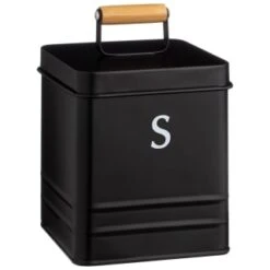 B&M Kitchen Storage Canisters 3pk -Quality Home Store 390368 set of 3 storage canisters 2