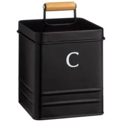 B&M Kitchen Storage Canisters 3pk -Quality Home Store 390368 set of 3 storage canisters 3