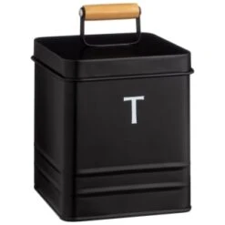 B&M Kitchen Storage Canisters 3pk -Quality Home Store 390368 set of 3 storage canisters 4