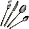 B&M Nickel Contemporary Cutlery Set 16pc -Quality Home Store 390397 contemporary cutlery set 2