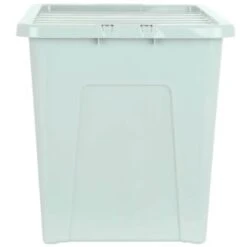 B&M Storage Box With Lid 80L - Sage -Quality Home Store 391384 sage 80l storage box and lid 2