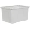 B&M Storage Box With Lid 60L - Grey