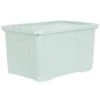 B&M Storage Box With Lid 60L - Sage -Quality Home Store 391388 sage 60l storage box 3
