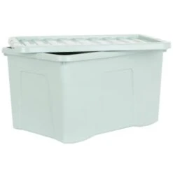 B&M Storage Box With Lid 60L - Sage 8 B&M Storage Box With Lid 60L - Sage -Quality Home Store 391388 sage 60l storage box 4