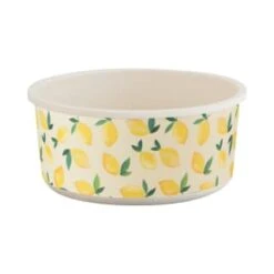 B&M Round Tubs 2pk - Lemons -Quality Home Store 392928 2pk reuse and repurpose round tubs lemon 7