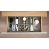 B&M Expandable Drawer Organiser -Quality Home Store 393927 expandable drawer organiser grey
