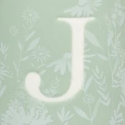 B&M Floral Alphabet Mug (Assorted) 21 B&M Floral Alphabet Mug (Assorted) -Quality Home Store 394397 floral alphabet mug green j 2