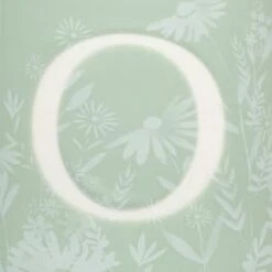 B&M Floral Alphabet Mug (Assorted) -Quality Home Store 394402 floral alphapet mug green o 2