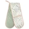 B&M Floral Double Oven Glove -Quality Home Store 394444 floral double oven glove