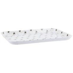 Simply Everyday Dinner Tray - Bee -Quality Home Store 394515 rectangle tray