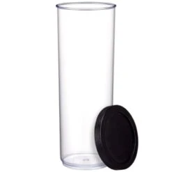 B&M Canister With Airtight Wooden Lid 1.7L -Quality Home Store 394623 1 7l canister with black lid