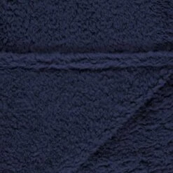 B&M Simply Teddy Navy Rolled Throw 10 B&M Simply Teddy Navy Rolled Throw -Quality Home Store 394931 teddy throw navy 3