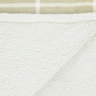 Winston Sage Check Sherpa Throw 6 Winston Sage Check Sherpa Throw - Image 4