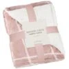 Winston Blush Sherpa Check Throw -Quality Home Store 394980 winston check throw blush 4