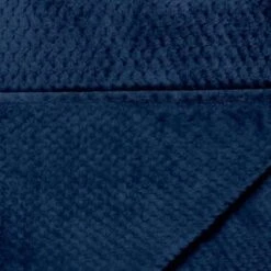 Simply Everyday Oversized Waffle Throw - Navy -Quality Home Store 394990 simply oversized waffle throw navy 2