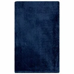 Simply Everyday Oversized Waffle Throw - Navy -Quality Home Store 394990 simply oversized waffle throw navy 3