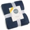 Simply Navy & Grey Polar Fleece Throw 2pk 1 Simply Navy & Grey Polar Fleece Throw 2pk -Quality Home Store 395030 simply super soft throws 2pk navy grey