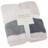 Grey Check Sherpa Throw -Quality Home Store 395038 highland check sherpa throw