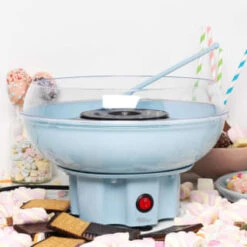 Giles & Posner Candy Floss Maker - Blue -Quality Home Store 395113 giles and posner candyfloss maker 4