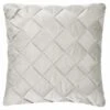 Basket Weave Silver Cushion 1 Basket Weave Silver Cushion -Quality Home Store 395349 basket weave cushion silver