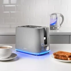 Blaupunkt 2 Slice Illuminating Toaster - Grey -Quality Home Store 395756 blaupunkt 2 slice illuminating toaster grey 3