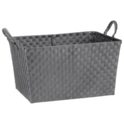 B&M Oversized Rectangular Basket - Grey