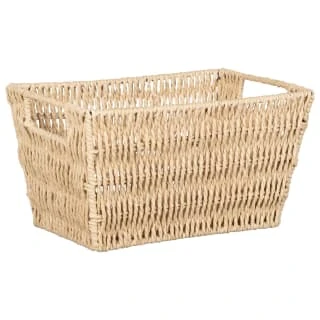 B&M Paper Rope Basket - Natural 4 B&M Paper Rope Basket - Natural - Image 2