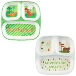 Kids Small Platter - Dinosaur -Quality Home Store 398592 kids small platter boys group