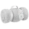 Simply Kids Teddy Throw - Light Grey -Quality Home Store 400204 simply kids teddy rolled kids throw grey 4